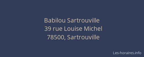 Babilou Sartrouville