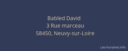 Babled David