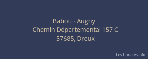 Babou - Augny
