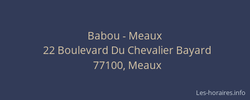Babou - Meaux