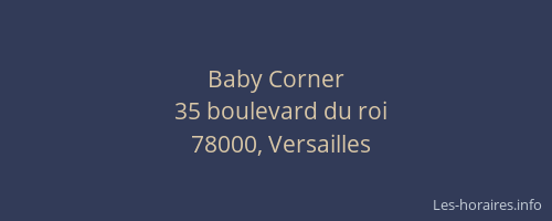 Baby Corner