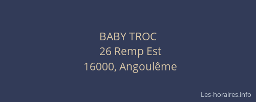 BABY TROC