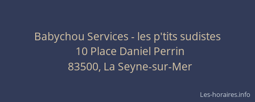 Babychou Services - les p'tits sudistes