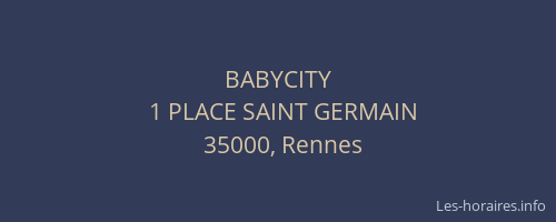 BABYCITY