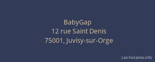 BabyGap
