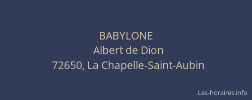 BABYLONE