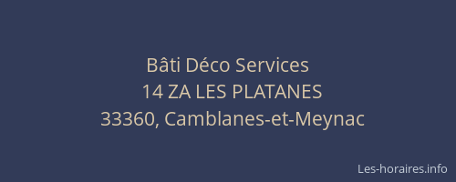 B&acirc;ti D&eacute;co Services