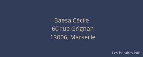 Baesa Cécile
