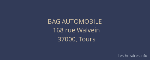 BAG AUTOMOBILE