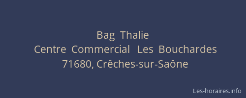 Bag  Thalie