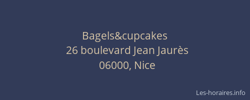 Bagels&cupcakes