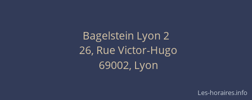 Bagelstein Lyon 2