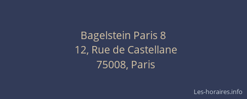 Bagelstein Paris 8