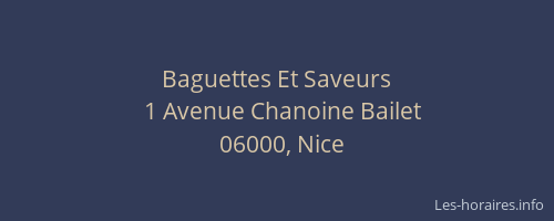 Baguettes Et Saveurs