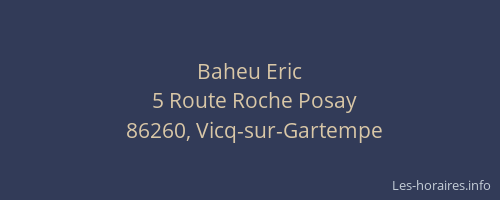 Baheu Eric