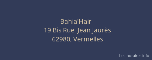 Bahia'Hair