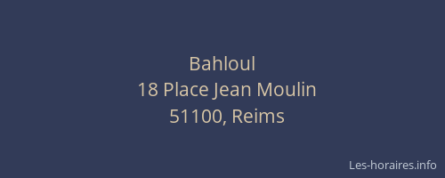 Bahloul