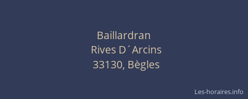 Baillardran