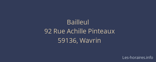 Bailleul