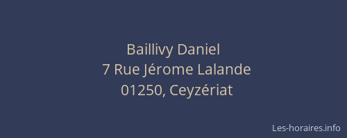 Baillivy Daniel