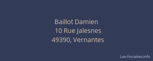 Baillot Damien