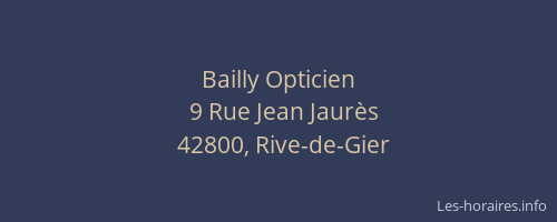Bailly Opticien