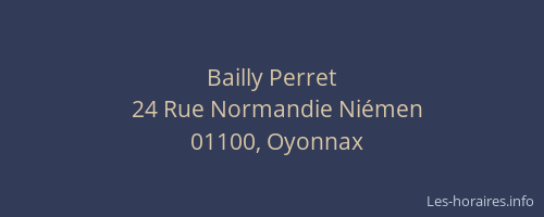 Bailly Perret