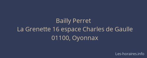 Bailly Perret
