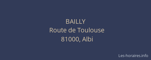 BAILLY