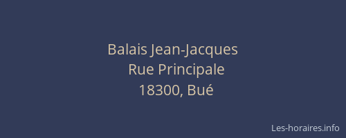 Balais Jean-Jacques