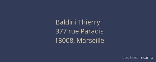 Baldini Thierry