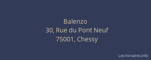Balenzo
