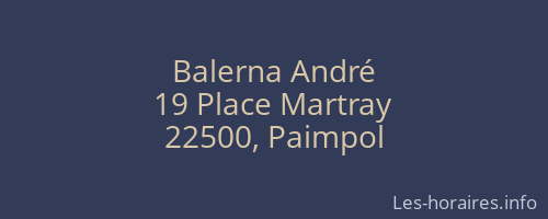 Balerna André