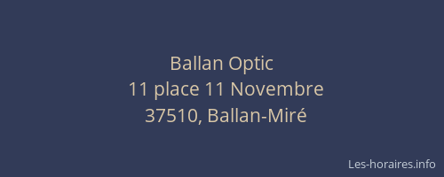 Ballan Optic