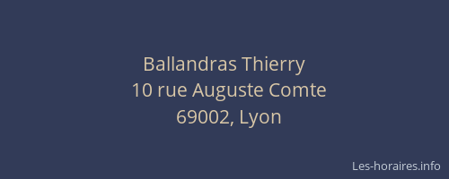 Ballandras Thierry