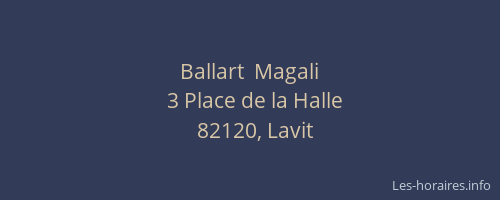 Ballart  Magali