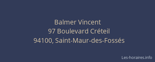 Balmer Vincent