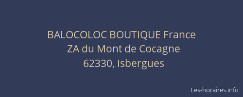 BALOCOLOC BOUTIQUE France
