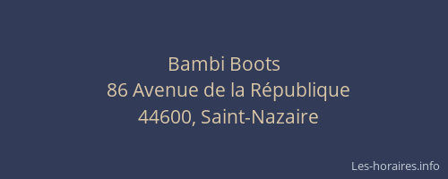 Bambi Boots
