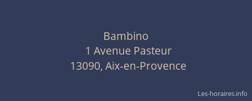 Bambino