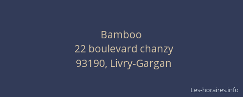 Bamboo