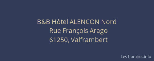 B&B Hôtel ALENCON Nord