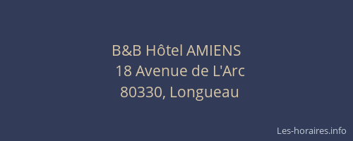 B&B Hôtel AMIENS