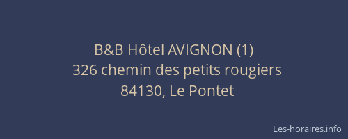 B&B Hôtel AVIGNON (1)
