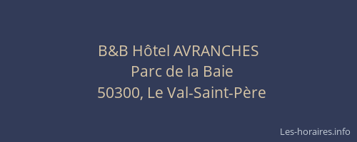 B&B Hôtel AVRANCHES