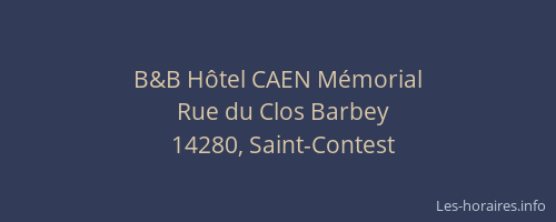 B&B Hôtel CAEN Mémorial