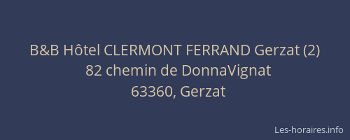 B&B Hôtel CLERMONT FERRAND Gerzat (2)