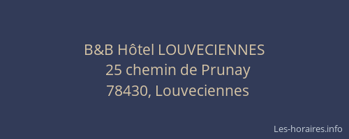 B&B Hôtel LOUVECIENNES