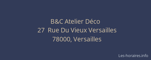 B&C Atelier Déco