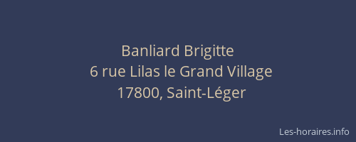 Banliard Brigitte